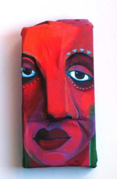 Painting titled "Red Head" by Joyce Owens, Original Artwork