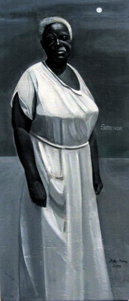 Painting titled "Survivor Spirit Bet…" by Joyce Owens, Original Artwork