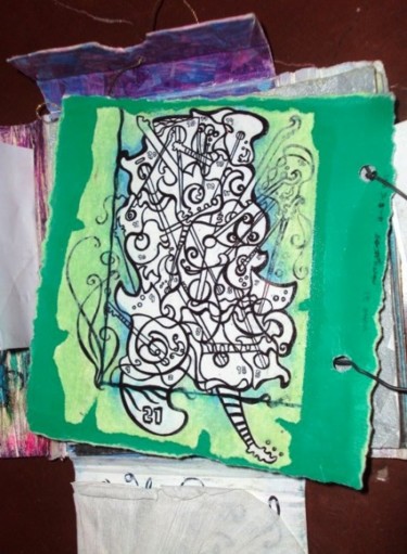 Painting titled "my twenty-one guita…" by Joyce Sabdao, Original Artwork