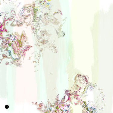 Arts numériques intitulée "tender flowers" par Jp Eugster, Œuvre d'art originale, Peinture numérique