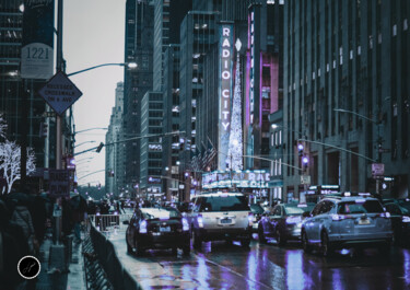 Arte digitale intitolato "Streets NewYork" da Jp Eugster, Opera d'arte originale, Fotomontaggio