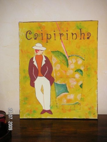 Painting titled "PEINTURE CONTEMPORA…" by Jparzy, Original Artwork, Oil