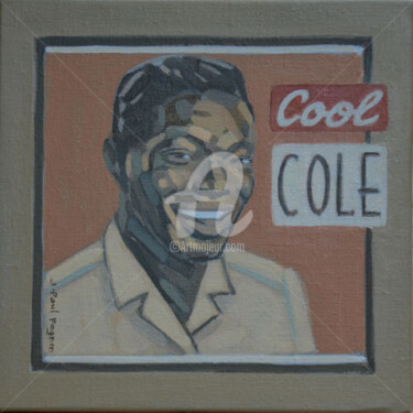 Pintura intitulada "COOL COLE" por Jean-Paul Pagnon, Obras de arte originais, Óleo
