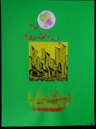 Peinture intitulée "Province  d'herbe f…" par Jean Paul Delaitte, Œuvre d'art originale