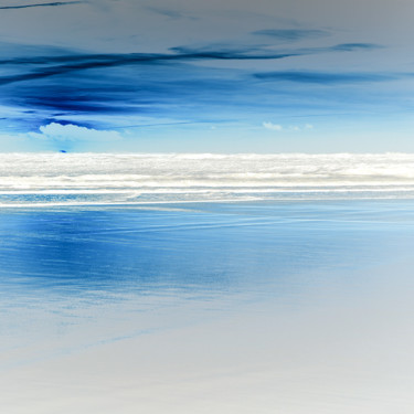 Photography titled "Reflets mer" by Jean Pierre Fleury, Original Artwork, Digital Photography