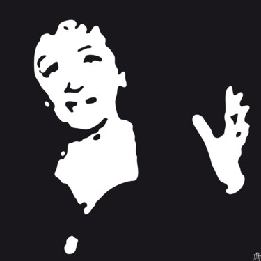 Arts numériques intitulée "Piaf" par Jean-Philippe Harant, Œuvre d'art originale