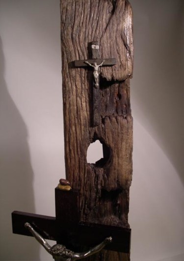 Sculpture intitulée "Dieu merci" par Jean-Philippe Harant, Œuvre d'art originale