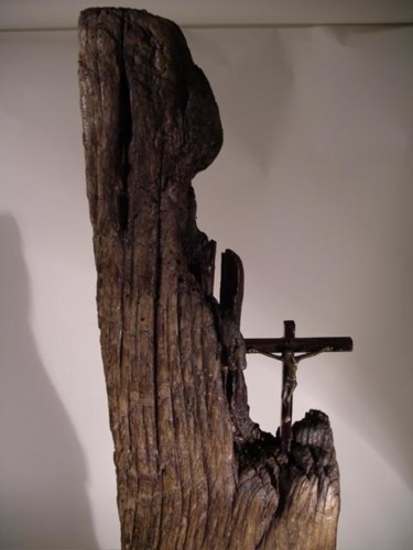 Sculpture titled "Dieu merci" by Jean-Philippe Harant, Original Artwork