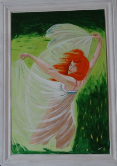 Peinture intitulée "le-vent (josef Heng…" par Jean Philippe Dufau, Œuvre d'art originale, Acrylique