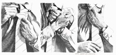 印花与版画 标题为“lecon-de-cravate.jp…” 由Jean-Pierre Pascal, 原创艺术品