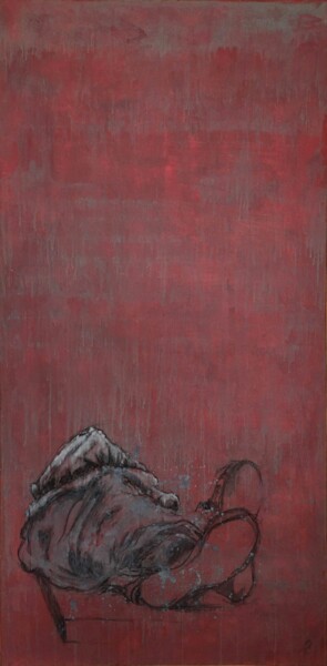 Malerei mit dem Titel "LE DESERT II - huil…" von Jean-Pierre Seferian, Original-Kunstwerk, Öl