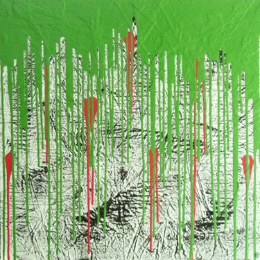 Pintura titulada "Sans titre 1" por Jpvergnaud, Obra de arte original, Acrílico Montado en Bastidor de camilla de madera