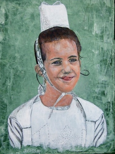 Peinture intitulée "LISA" par Jrfloc'H, Œuvre d'art originale