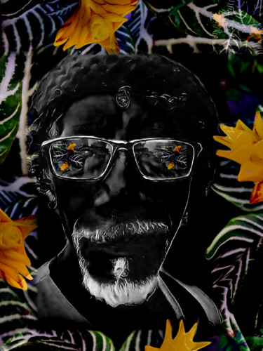 Photographie intitulée "Jamaicano" par Jose Americo Jsilvares, Œuvre d'art originale, Photographie manipulée