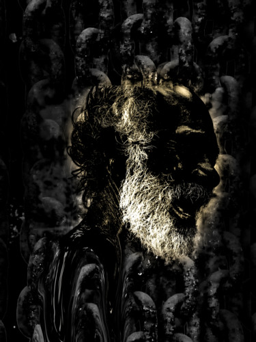 Photography titled "Netuno" by Jose Americo Jsilvares, Original Artwork, Manipulated Photography