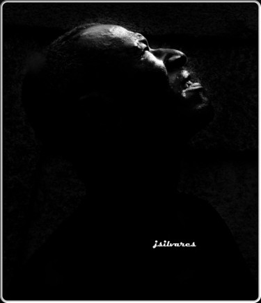 Fotografia intitolato "black man" da Jose Americo Jsilvares, Opera d'arte originale, Fotografia digitale