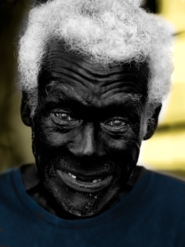 Fotografia intitulada "Negro velho" por Jose Americo Jsilvares, Obras de arte originais, Fotografia digital