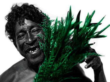 Photographie intitulée "romantismo verde" par Jose Americo Jsilvares, Œuvre d'art originale, Photographie manipulée