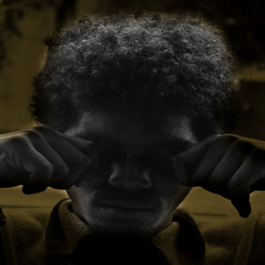 Photographie intitulée "âme qui pleure" par Jose Americo Jsilvares, Œuvre d'art originale, Photographie numérique