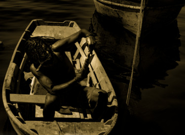 "Tenebrismo no mar" başlıklı Fotoğraf Jose Americo Jsilvares tarafından, Orijinal sanat, Dijital Fotoğrafçılık