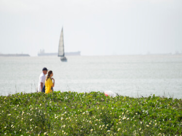 Photographie intitulée "paisagem praiana" par Jose Americo Jsilvares, Œuvre d'art originale, Photographie numérique