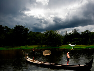 摄影 标题为“pescaria” 由Jose Americo Jsilvares, 原创艺术品, 操纵摄影