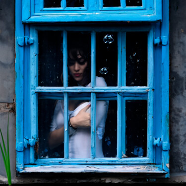 "janela azul2023" başlıklı Fotoğraf Jose Americo Jsilvares tarafından, Orijinal sanat, Fotoşoplu fotoğrafçılık