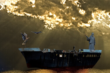 Фотография под названием "Noah 2" - Jose Americo Jsilvares, Подлинное произведение искусства, Изображение, сгенерированное ИИ