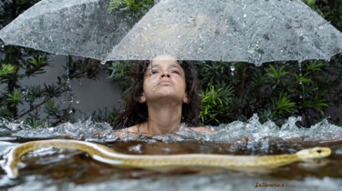 Fotografia intitulada "Rio cobra" por Jose Americo Jsilvares, Obras de arte originais, Fotografia Manipulada