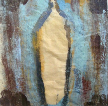 Картина под названием "bottle" - June Stapleton, Подлинное произведение искусства, Масло