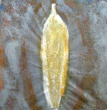 Картина под названием "bottle" - June Stapleton, Подлинное произведение искусства, Масло
