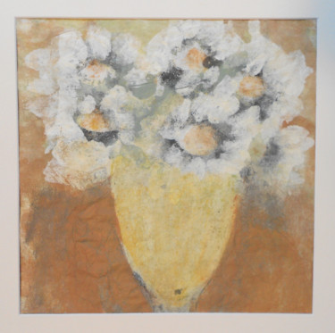 Schilderij getiteld "bouquet" door June Stapleton, Origineel Kunstwerk, Olie