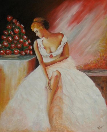 Pintura titulada "Bailarina" por J.Terra, Obra de arte original