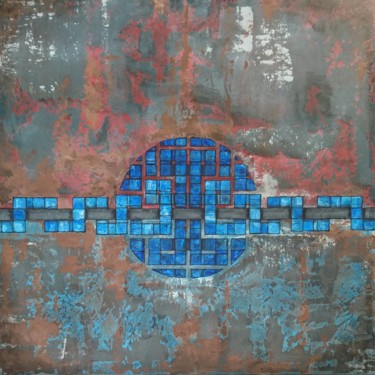 Parede Pintura intitulada "Parede" por Julien Roques, Obras de arte originais, Acrílico