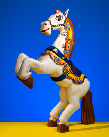 Caballo decorado Photographie intitulée "Caballo decorado" par Juan Carlos Franco Toriz, Œuvre d'art originale, Photographie numérique