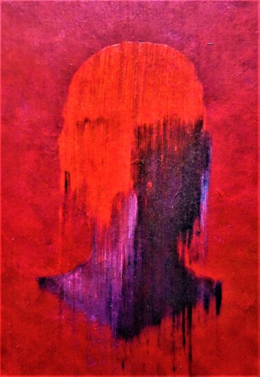 Pintura titulada "l´espera desespera." por Joan Carles.Dibuixosipintures, Obra de arte original, Acrílico