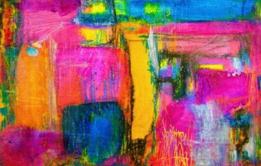 Painting titled "Color 64" by Juan Carlos Villalobos, Original Artwork, Acrylic