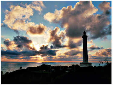 Photographie intitulée "Phare" par Juan Deluka, Œuvre d'art originale