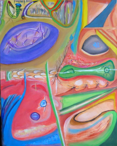 Pintura titulada "VENTO" por Juan Luis Gandulfo, Obra de arte original, Acrílico