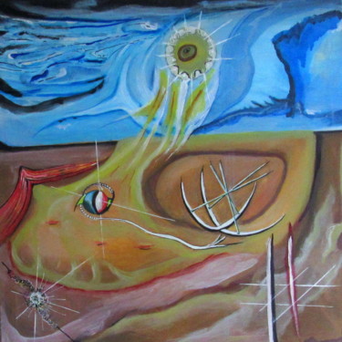 Pittura intitolato "MATIN" da Juan Luis Gandulfo, Opera d'arte originale, Acrilico