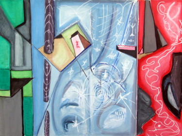 Peinture intitulée "PERCEPTION" par Juan Luis Gandulfo, Œuvre d'art originale, Acrylique