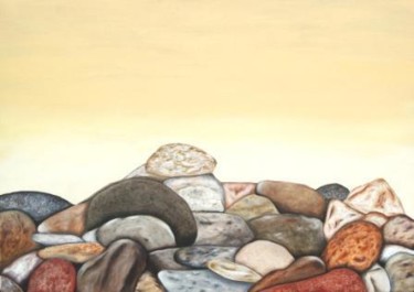 Pintura titulada "Piedras cordobesas" por Kaia Ariaudo, Obra de arte original