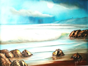 Pintura titulada "las-piedras-inmacul…" por Juangomy, Obra de arte original, Oleo