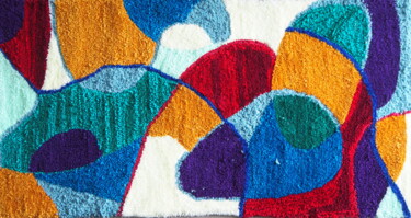 纺织艺术 标题为“Ramure hivernale” 由Juanita Kirch, 原创艺术品, 挂毯