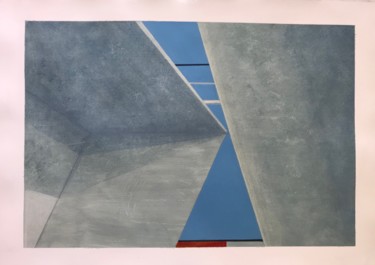 Malerei mit dem Titel "2018-15openstructur…" von Juan Manuel Alvarez-Ossa, Original-Kunstwerk, Acryl