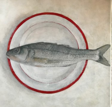 Malerei mit dem Titel "The Catch. Good Fri…" von Juan Manuel Alvarez-Ossa, Original-Kunstwerk, Acryl