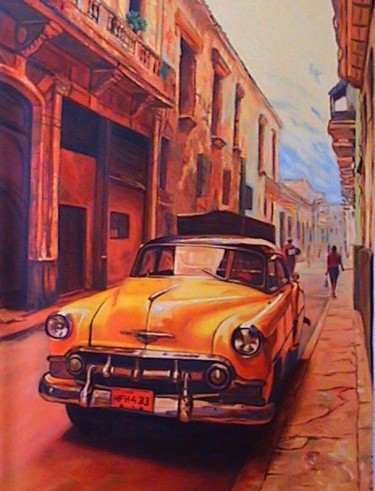 Painting titled "en un lugar d la Ha…" by Juanma, Original Artwork, Oil