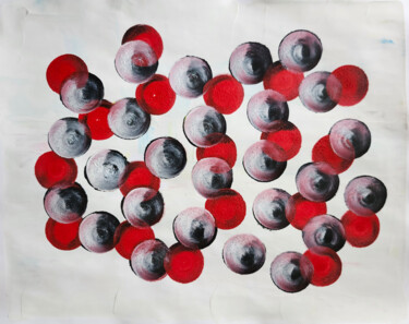 Peinture intitulée "Bubbles 24/5" par Juan Mildenberger, Œuvre d'art originale, Acrylique