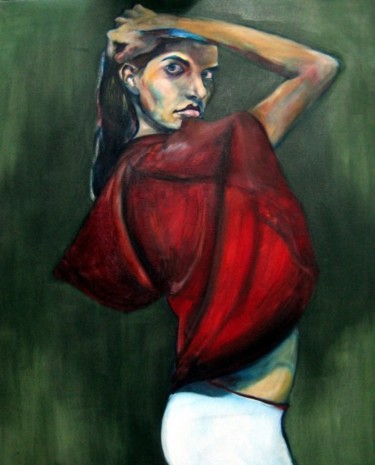 Pintura titulada "BARBARA FIALHO" por Jpge, Obra de arte original, Oleo