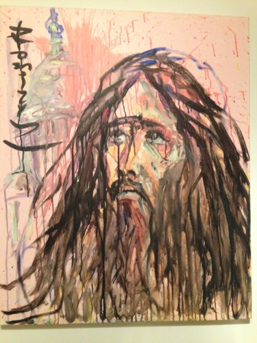 Peinture intitulée "christ-019.jpg" par Mousquetaire De L'Art, Œuvre d'art originale, Encre